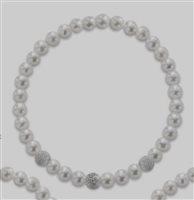 Bracciale Lelune Donna LELUNE CLASSIC in Oro bianco Perla LLBRE03.50